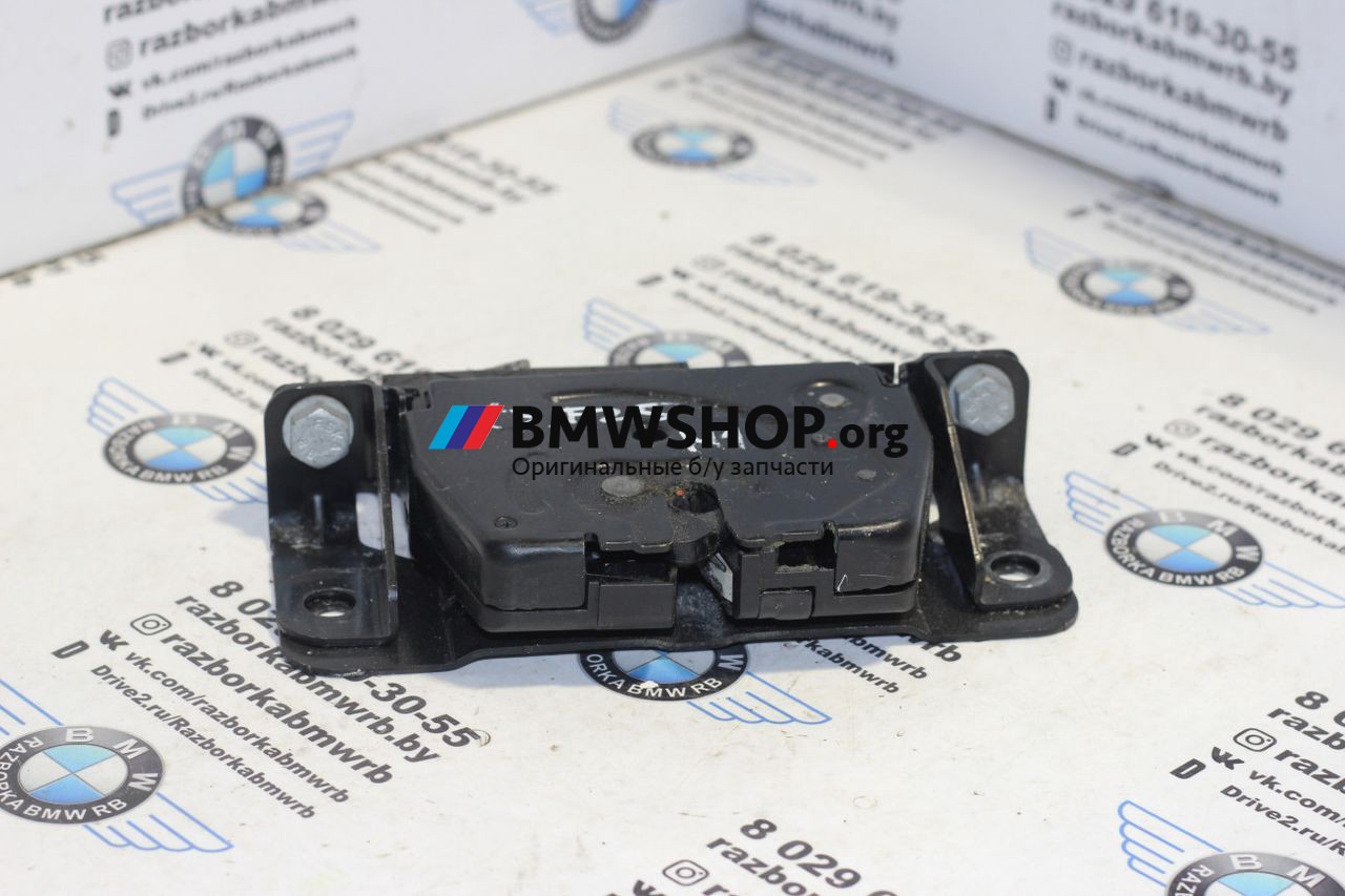 замок багажника BMW X3 F25 2014, 2.0 л., бензин, АКПП, tiefseeblau metallic (a76), внедорожник 5 дв., 7233025