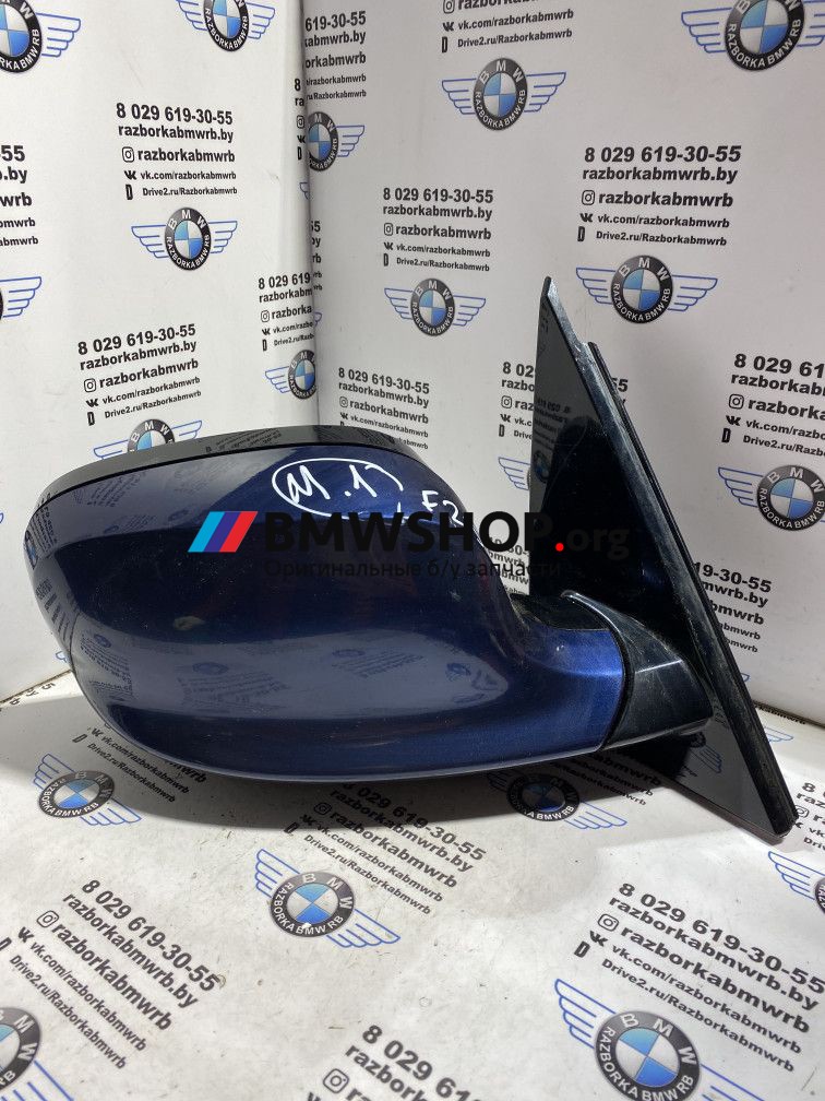 зеркало наружное правое BMW X3 F25 2014, 2.0 л., бензин, АКПП, tiefseeblau metallic (a76), внедорожник 5 дв., 7205374