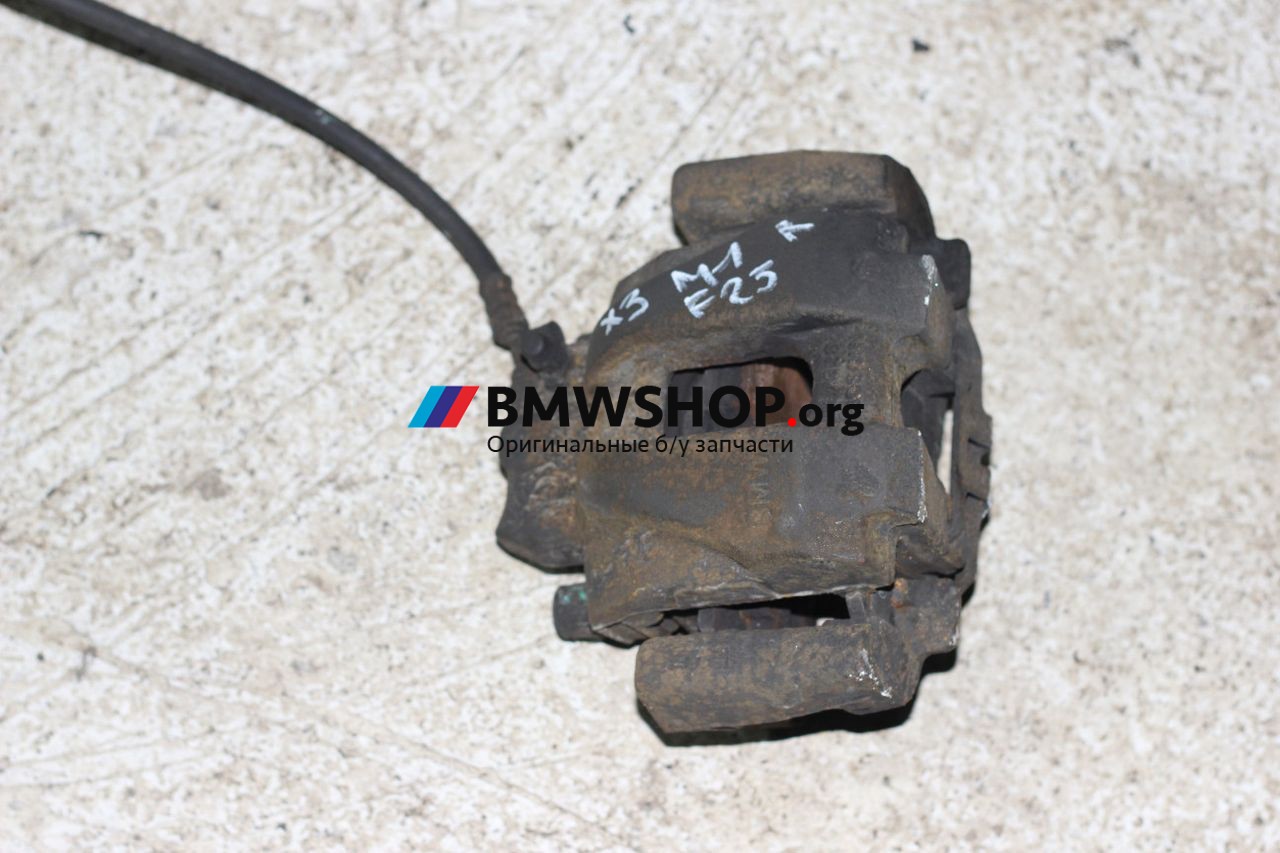 суппорт передний правый BMW X3 F25 2014, 2.0 л., бензин, АКПП, tiefseeblau metallic (a76), внедорожник 5 дв., 34106790922