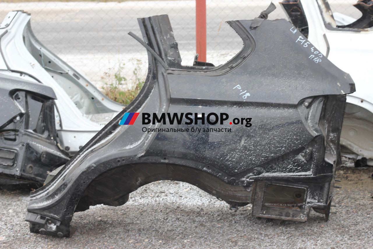 крыло заднее левое BMW X5 F15 2014, 3.0 л., дизель, АКПП, черный 475, внедорожник 5 дв., правый руль