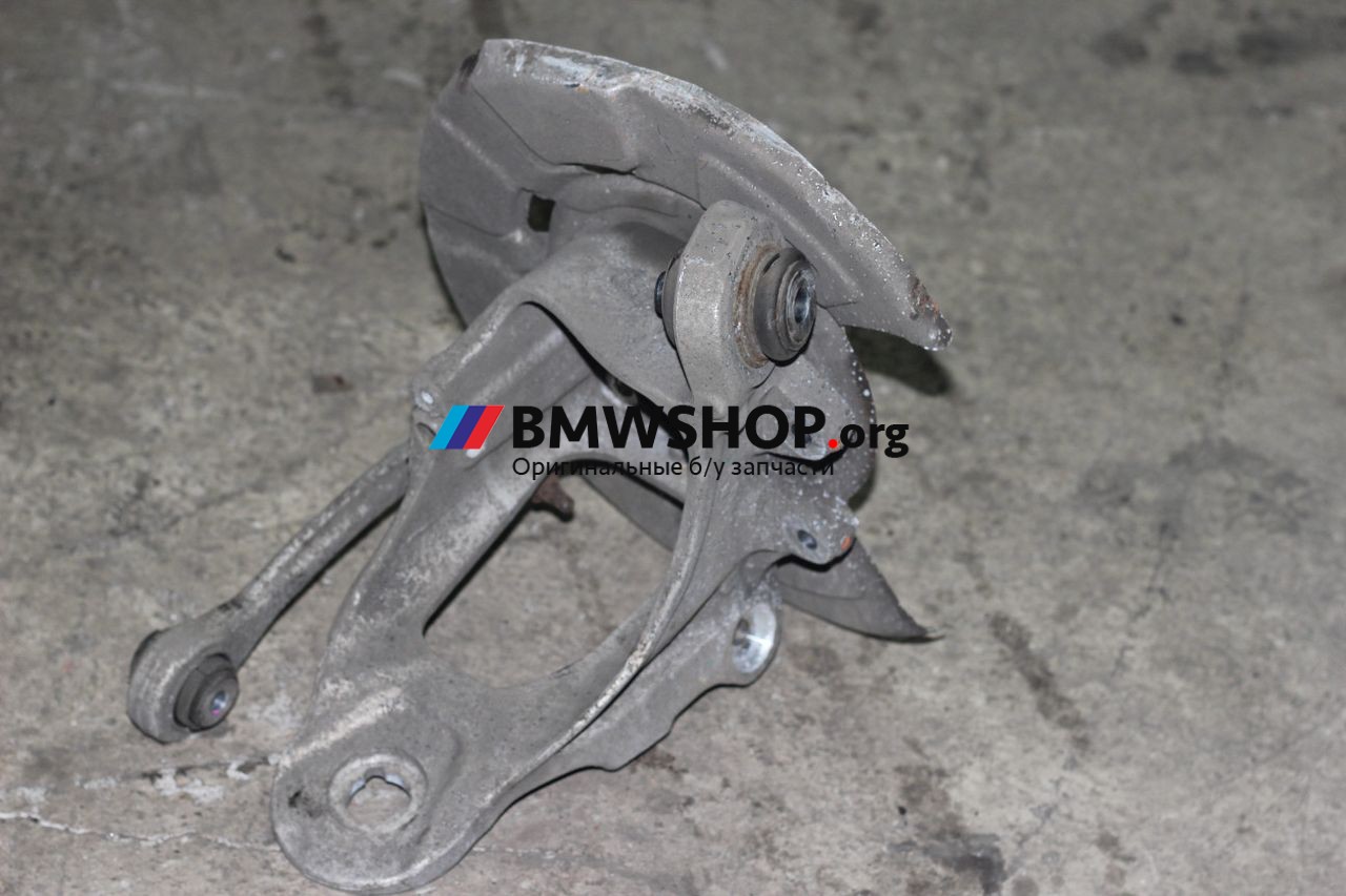 кулак задний левый BMW X5 F15 2014, 3.0 л., дизель, АКПП, черный 475, внедорожник 5 дв., правый руль, 33326879101