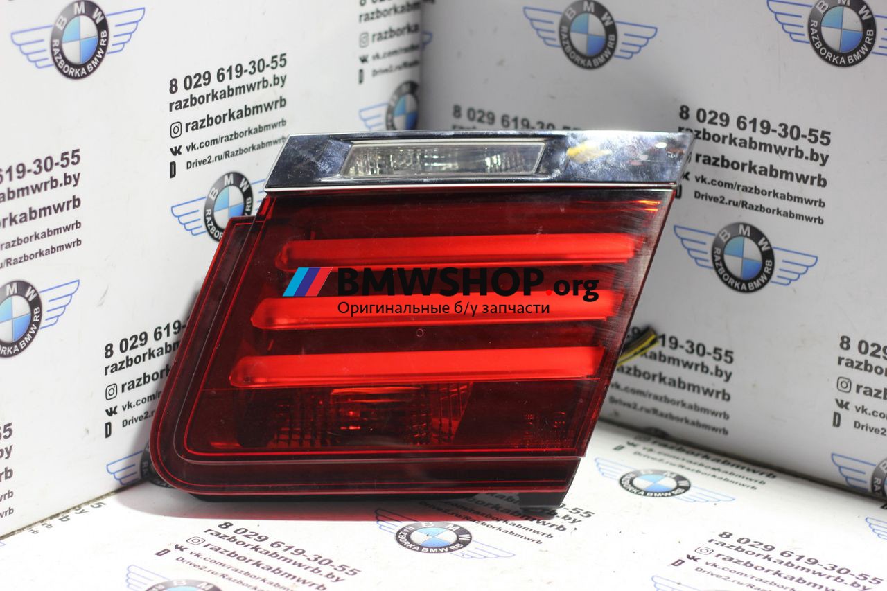фонарь крышки багажника правый BMW 7 серия F01/F02 [рестайлинг] 2013, 3.0 л., дизель, АКПП, black sapphire metallic (475), седан, правый руль, 7300272