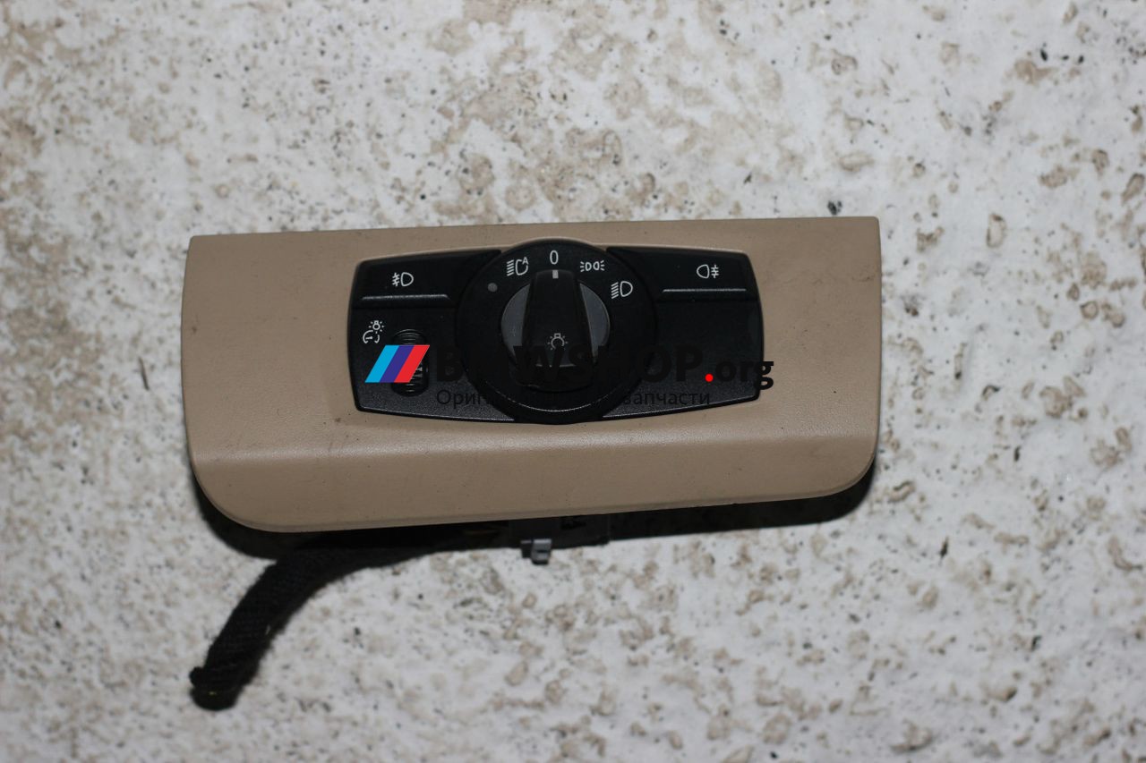 переключатель света BMW X5 E70 2009, 3.0 л., дизель, АКПП, внедорожник 5 дв., правый руль, 9134726