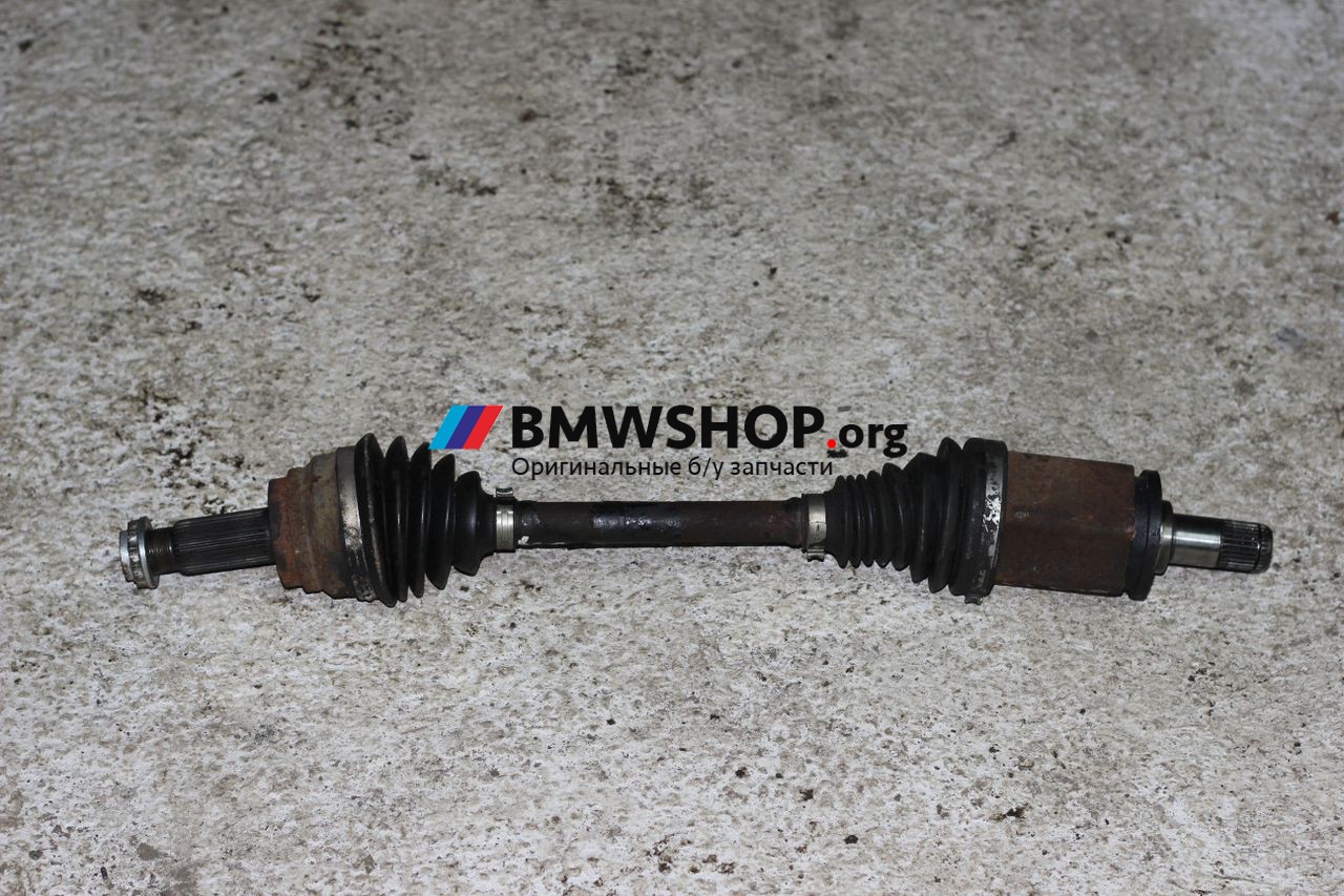 полуось передняя левая (приводной вал, ШРУС) BMW X5 E70 2009, 3.0 л., дизель, АКПП, внедорожник 5 дв., правый руль, 31607545125