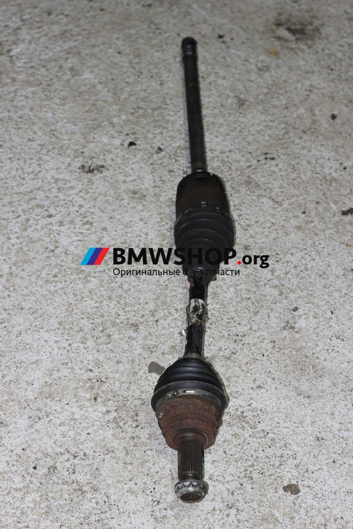 полуось передняя правая (приводной вал, ШРУС) BMW X5 E70 2009, 3.0 л., дизель, АКПП, внедорожник 5 дв., правый руль, 31607545126