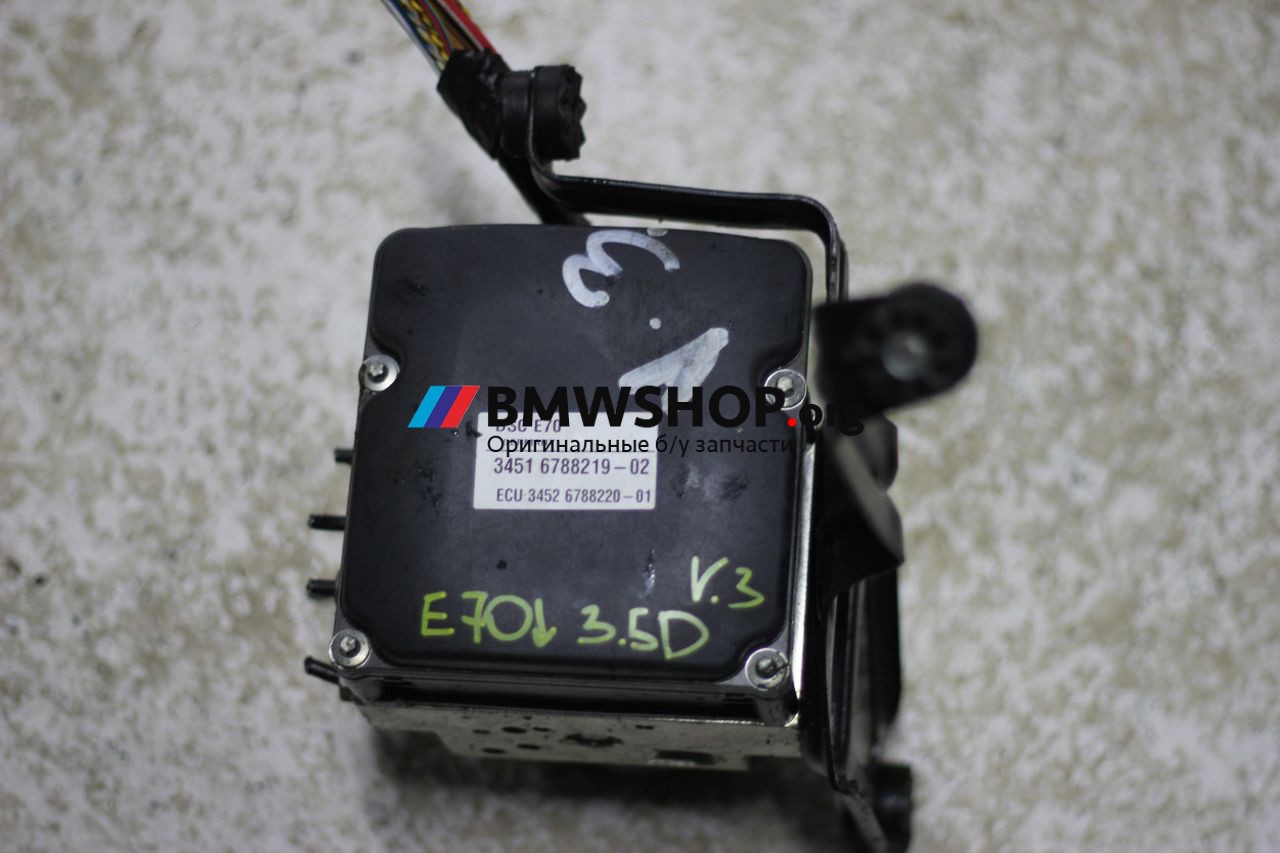 блок ABS BMW X5 E70 2009, 3.0 л., дизель, АКПП, внедорожник 5 дв., правый руль, 34516788219