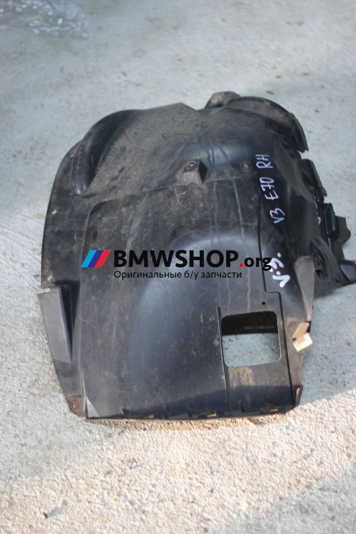 защита арок передняя правая (подкрылок) BMW X5 E70 2009, 3.0 л., дизель, АКПП, внедорожник 5 дв., правый руль, 51718046304