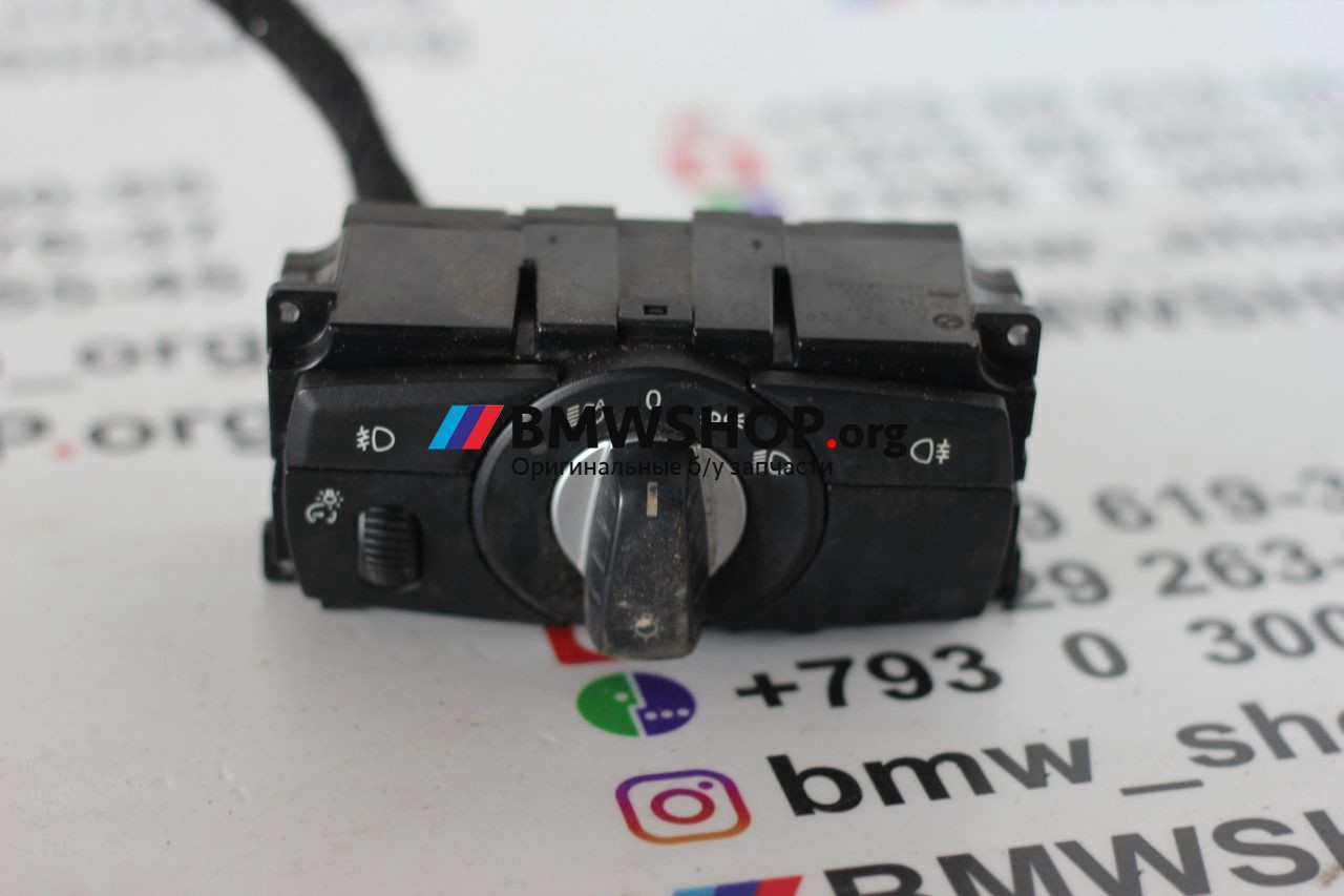 переключатель света BMW X5 E70 2008, 3.0 л., дизель, АКПП, бронзовый, внедорожник 5 дв., правый руль, 9134726