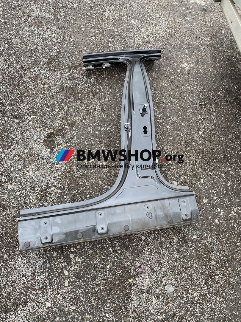 порог левый BMW X5 G05 2019, 3.0 л., B57 D30 A, дизель, АКПП, black-sapphire metallic (475), внедорожник 5 дв., правый руль, 41007955029