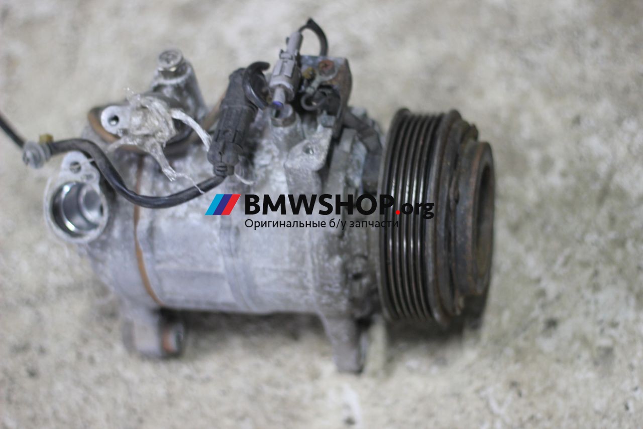 компрессор кондиционера BMW 3 серия F30/F31/F34 2013, 2.0 л., дизель, МКПП, черный, седан, 9223694