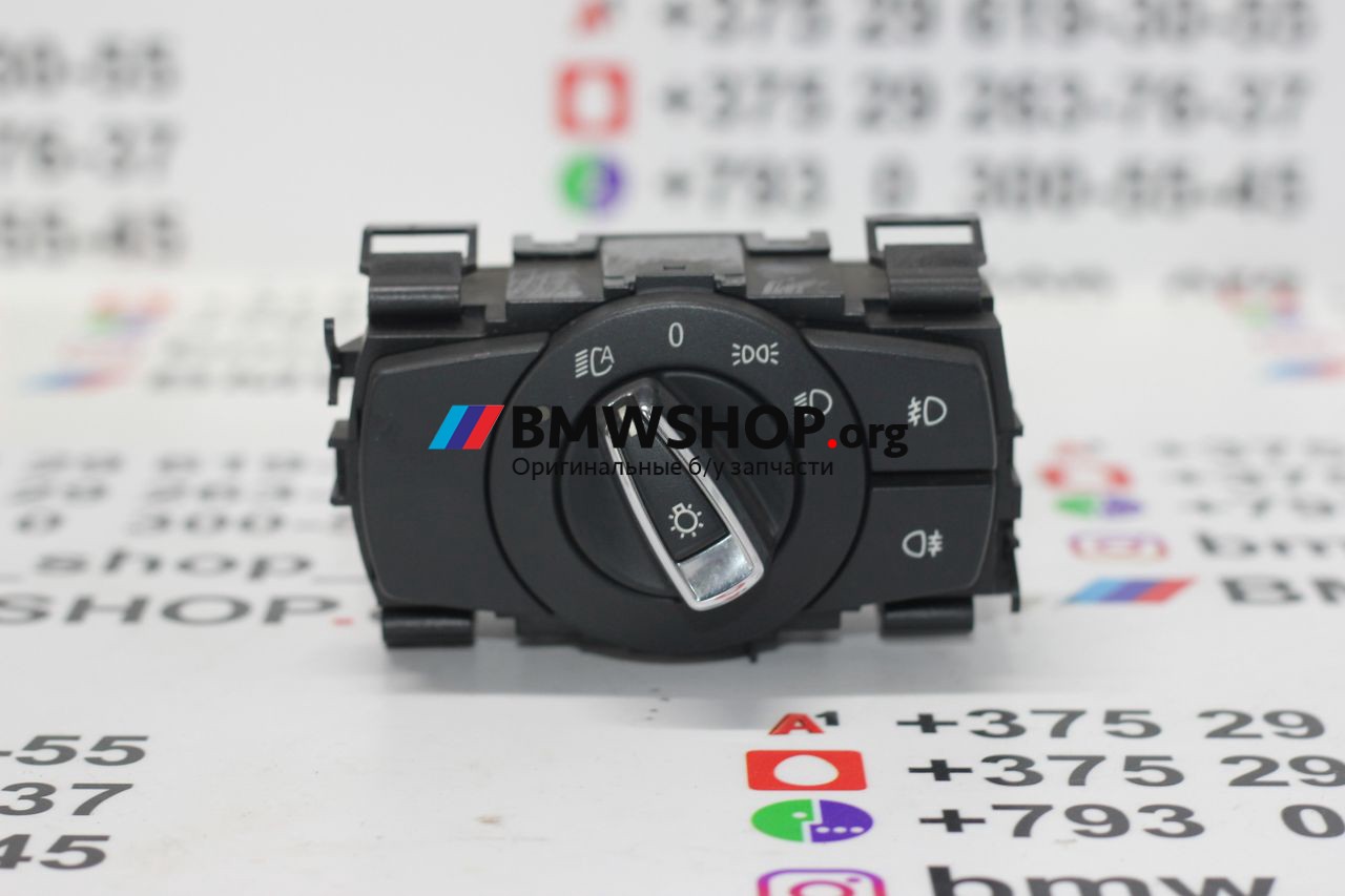 переключатель света BMW 3 серия E90/E91/E92/E93 [рестайлинг] 2008, 2.0 л., N47 D20 C, дизель, АКПП, купе, 9169416