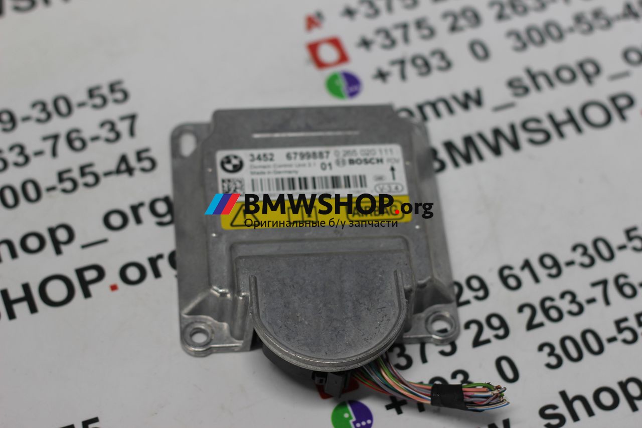 блок AirBag BMW 5 серия F07/F10/F11 2011, 2.0 л., N47 D20 C, дизель, АКПП, a89, универсал, задний привод, правый руль, 6799887