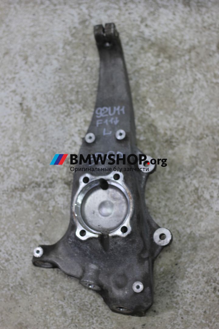 кулак поворотный левый BMW 5 серия F07/F10/F11 2011, 2.0 л., N47 D20 C, дизель, АКПП, a89, универсал, задний привод, правый руль, 6775769