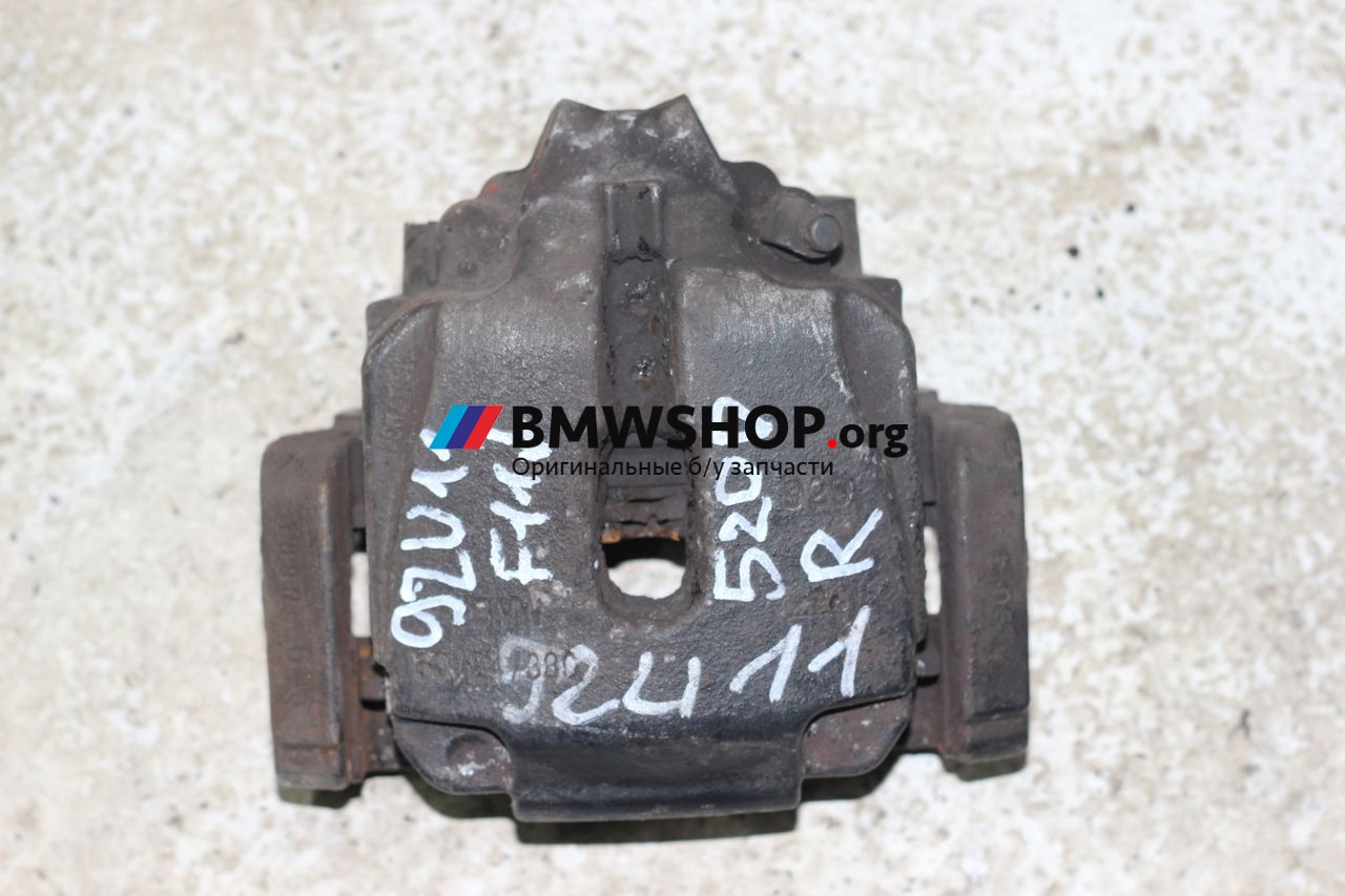 суппорт передний правый BMW 5 серия F07/F10/F11 2011, 2.0 л., N47 D20 C, дизель, АКПП, a89, универсал, задний привод, правый руль
