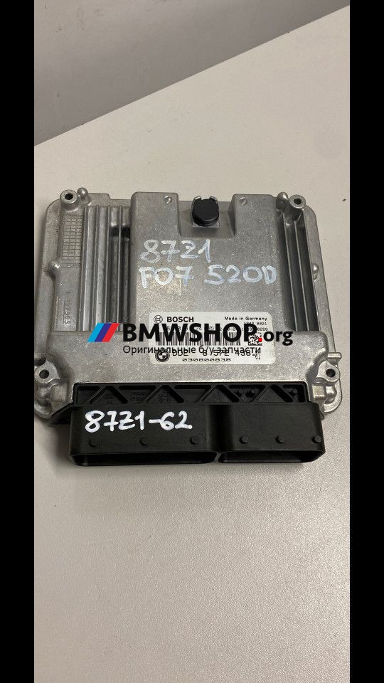 блок управления двигателем BMW 5 серия F07/F10/F11 2012, 2.0 л., дизель, АКПП, imperial-blau brillant metallic, хетчбэк 5 дв., правый руль, 8572438, 0281019424