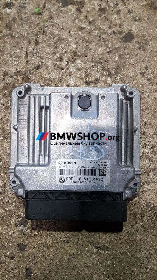 блок управления двигателем BMW 3 серия E90/E91/E92/E93 [рестайлинг] 2009, 2.0 л., N47 D20 C, дизель, АКПП, универсал, 13618512043