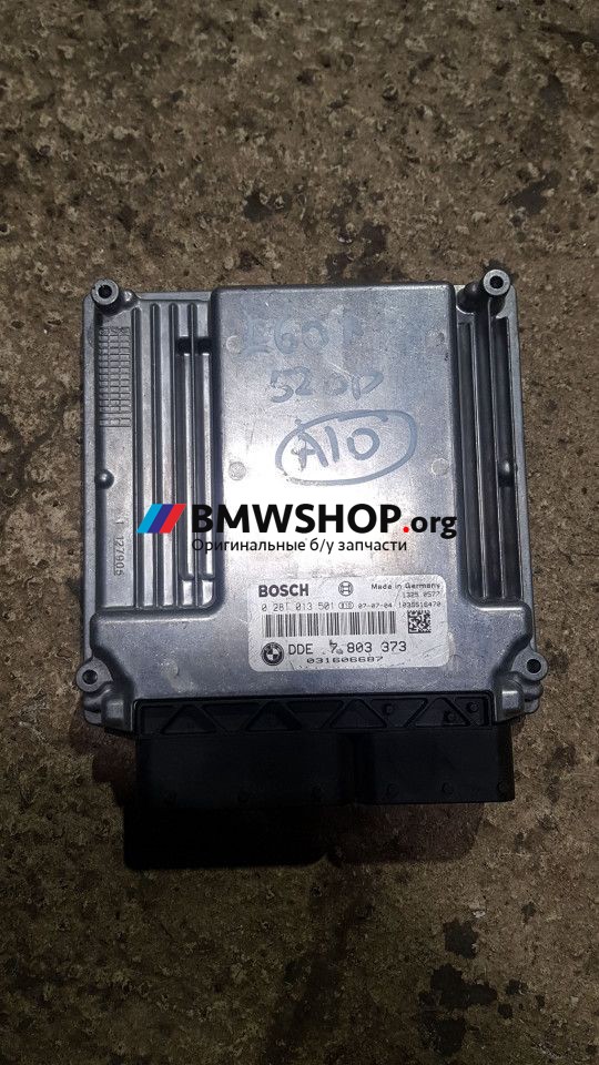 блок управления двигателем BMW 5 серия E60/E61 2007, 2.0 л., M47 D20 (204D4), дизель, АКПП, седан, 13617803373