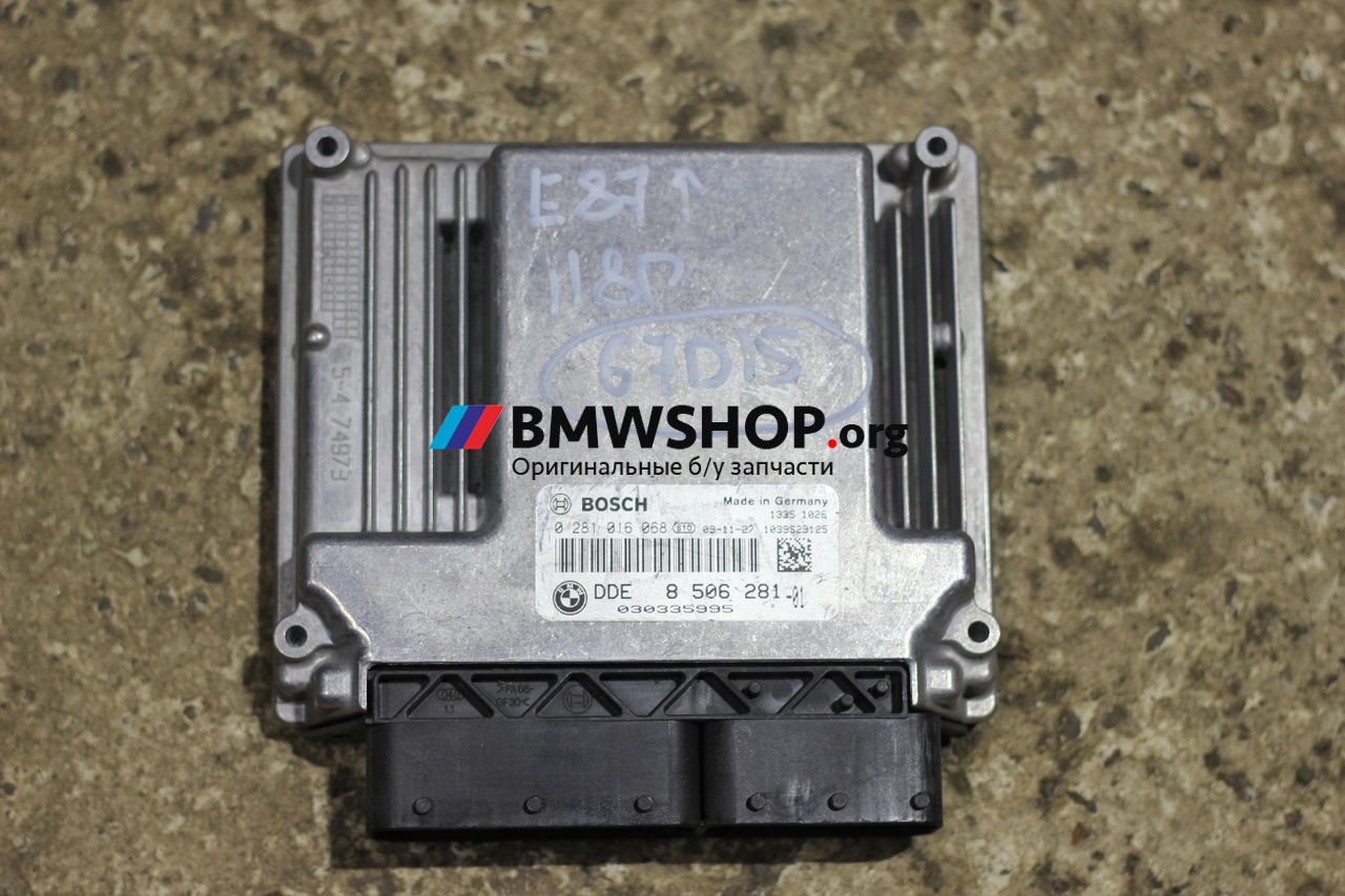 блок управления двигателем BMW 1 серия E81/E82/E87/E88 [рестайлинг] 2008, 2.0 л., N47 D20 A, дизель, АКПП, хетчбэк 5 дв., 13618506281