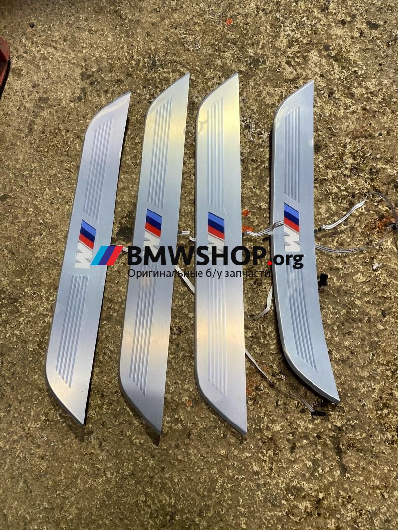 накладка на порог BMW 7 серия G11/G12 2018, 4.0 л., дизель, АКПП, 475 цвет, седан