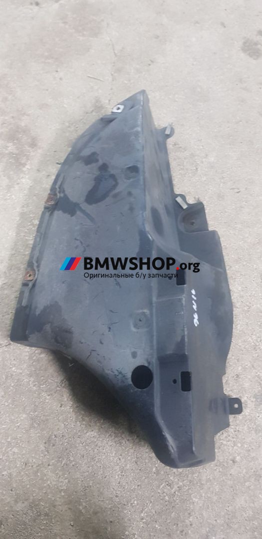 защита бампера заднего BMW 3 серия F30/F31 [рестайлинг] 2015, 2.0 л., B48 B20 B, бензин, АКПП, белый, седан, задний привод, 7258047