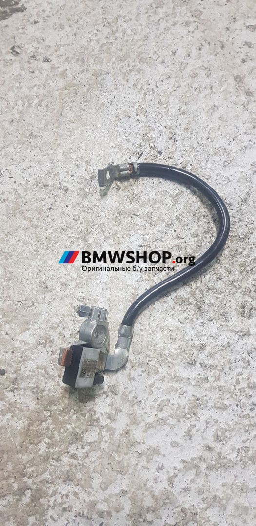 минусовой провод аккумулятора BMW 3 серия F30/F31 [рестайлинг] 2015, 2.0 л., B48 B20 B, бензин, АКПП, белый, седан, задний привод, 9322900