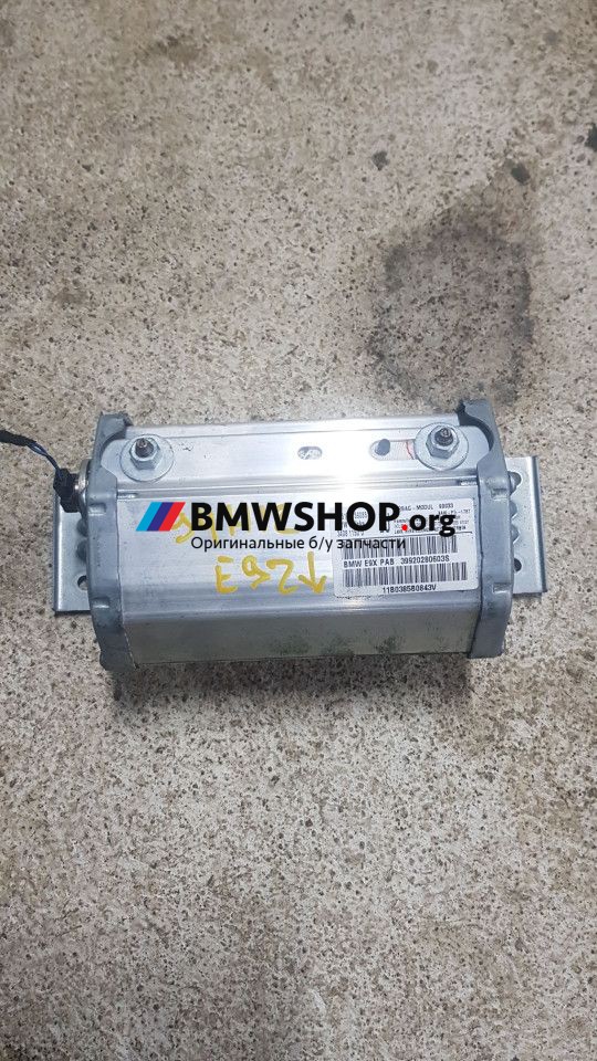 подушка безопасности пассажира BMW 3 серия E90/E91/E92/E93 [рестайлинг] 2008, 2.0 л., N47 D20 C, дизель, АКПП, купе