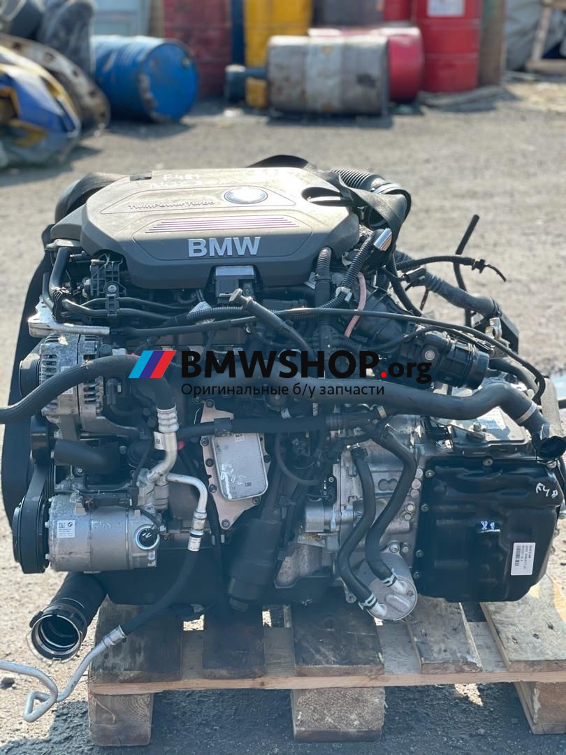 двигатель BMW X1 F48 2017, 2.0 л., дизель, АКПП, серебристый , 11002473086, 2473086
