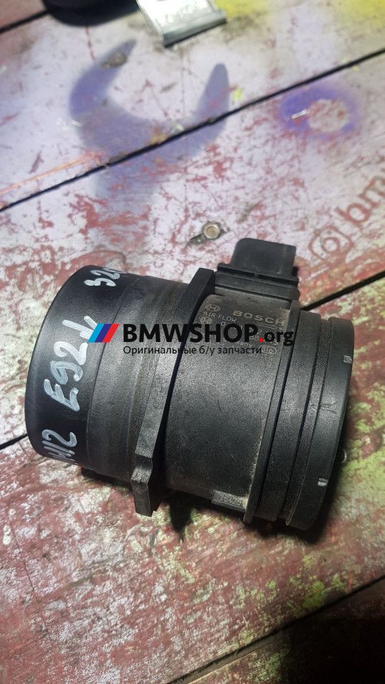 расходомер воздуха BMW 3 серия E90/E91/E92/E93 [рестайлинг] 2008, 2.0 л., N47 D20 C, дизель, АКПП, купе, 7788743