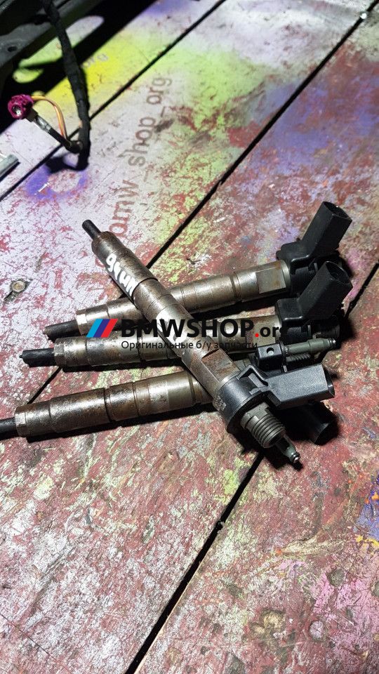 форсунка BMW 3 серия E90/E91/E92/E93 [рестайлинг] 2008, 2.0 л., N47 D20 C, дизель, АКПП, купе, 7805428, 13537805428, 0445116024