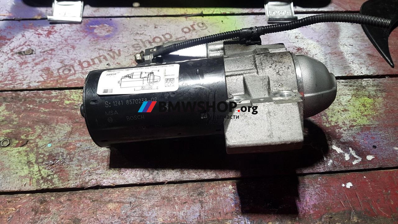 стартер BMW 3 серия F30/F31/F34 2013, 2.0 л., дизель, АКПП, седан, правый руль, 8570238