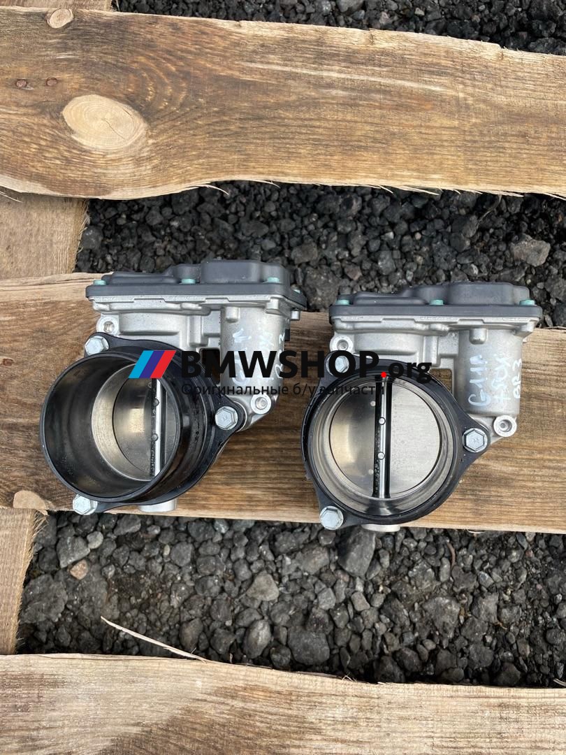 заслонка дроссельная BMW 7 серия G11/G12 G11 2019, 4.4 л., бензин, АКПП, белый, седан, полный привод, правый руль, 13547619008, 7619008