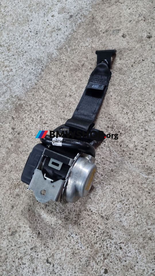 ремень безопасности BMW X1 F48 2017, 2.0 л., дизель, АКПП, серебристый , 7425072