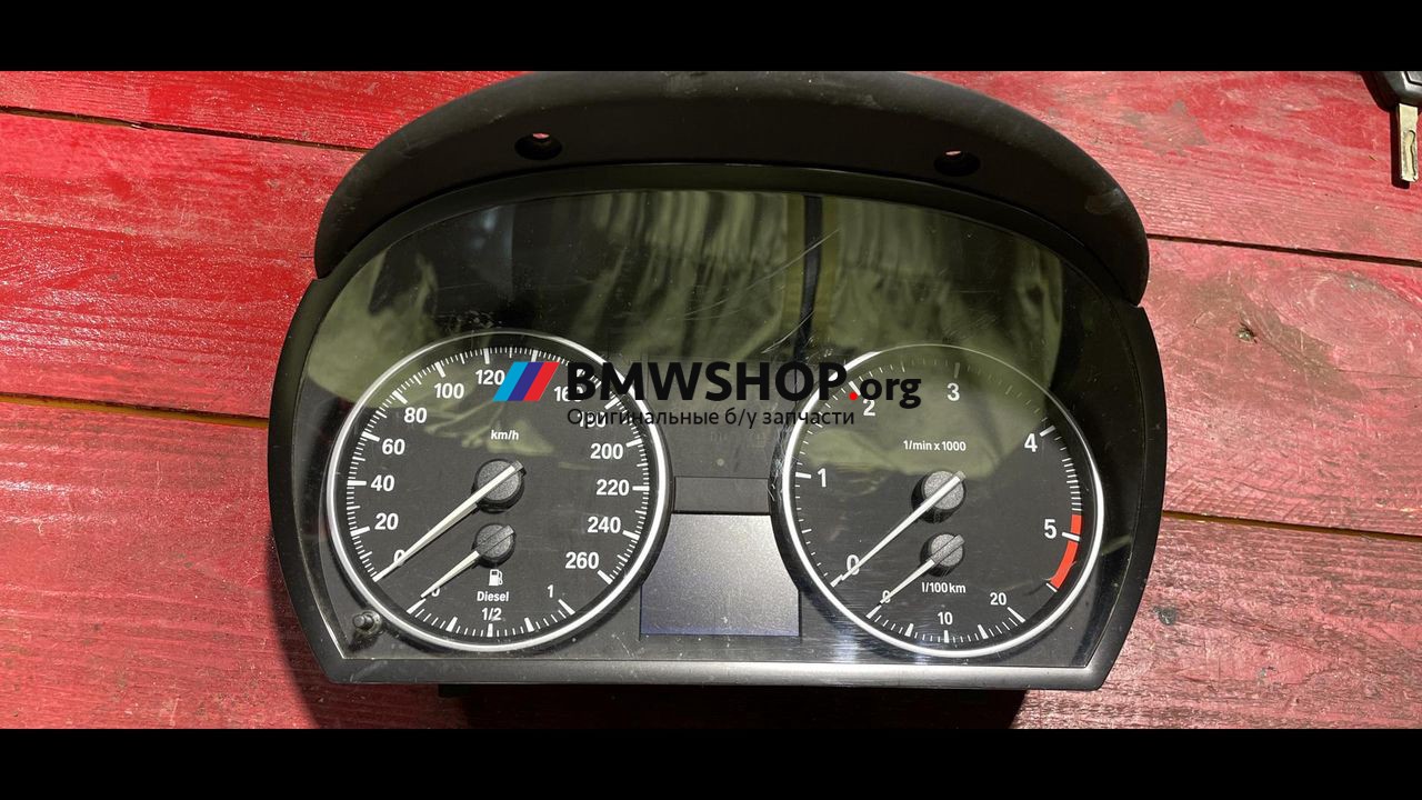 щиток приборов (приборная панель) BMW 3 серия E90/E91/E92/E93 (2004 - 2010), 2.0 л., дизель