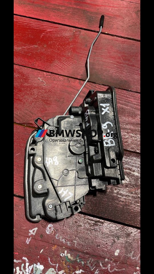 замок двери задней левой BMW X1 F48 2017, 2.0 л., дизель, АКПП, серебристый , 51227281943