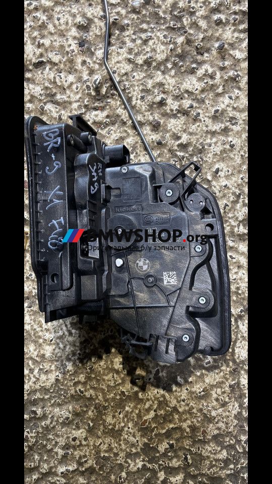 замок двери BMW X1 F48 2017, 2.0 л., дизель, АКПП, серебристый , 51227281944