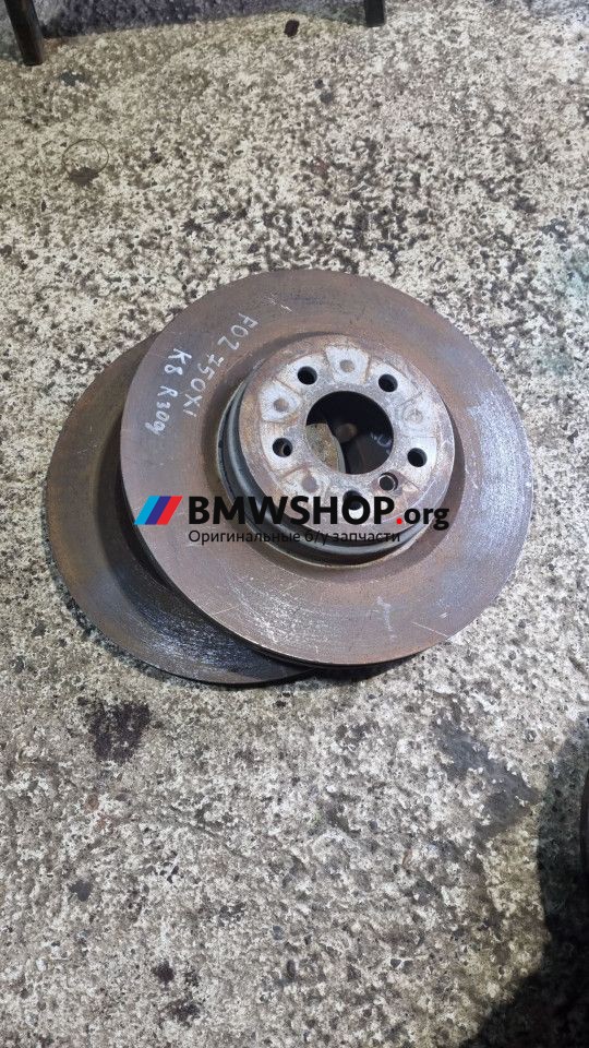 диски тормозные задние BMW 7 серия F01/F02 2009, 5.0 л., бензин, 6775291