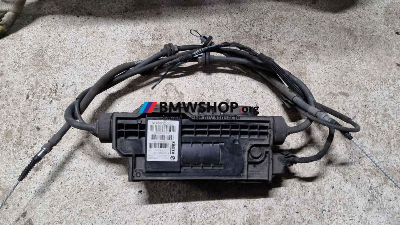 электроручник BMW X6 F16 2016, 4.0 л., дизель, АКПП, полный привод, правый руль, 6868514