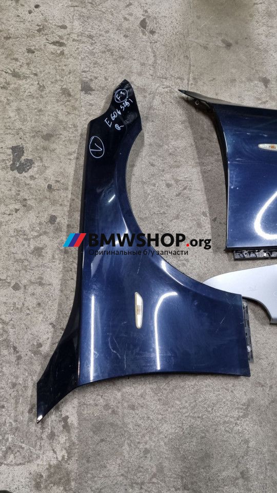 крыло переднее правое BMW 5 серия E60/E61 [рестайлинг] 2008, 41357111430, 7111430