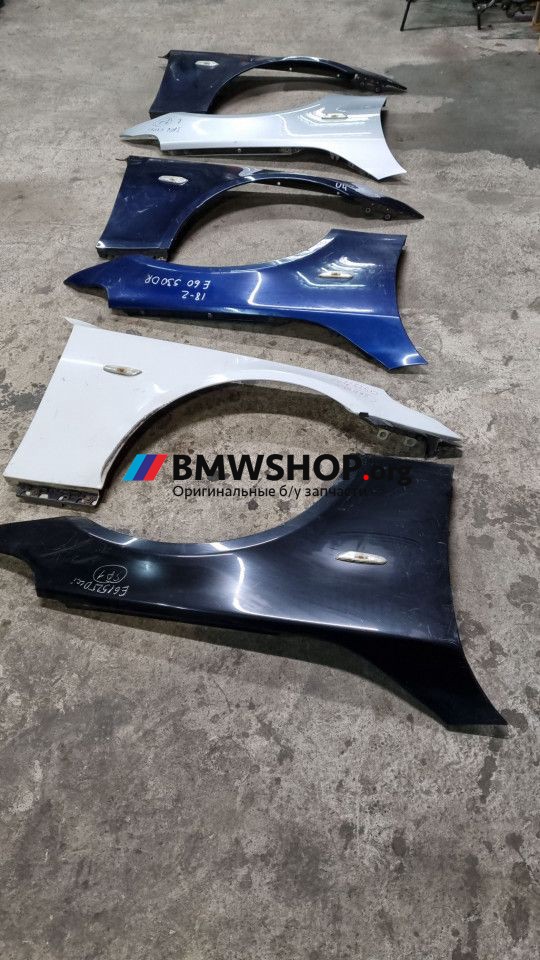 крыло переднее правое BMW 5 серия E60/E61 [рестайлинг] (2007 - 2010), 41357111430, 7111430