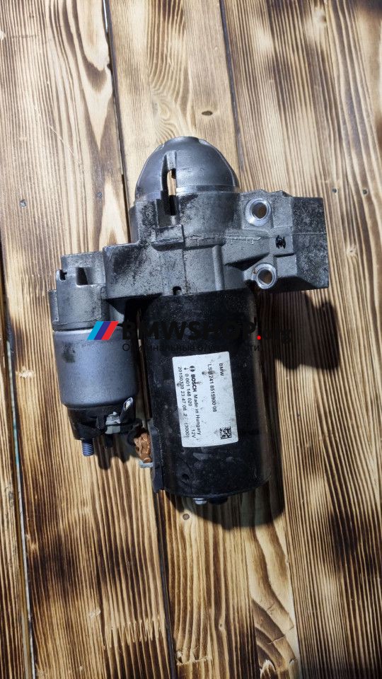стартер BMW X6 F16 2016, 4.0 л., дизель, АКПП, полный привод, правый руль, 12418515900, 8515900