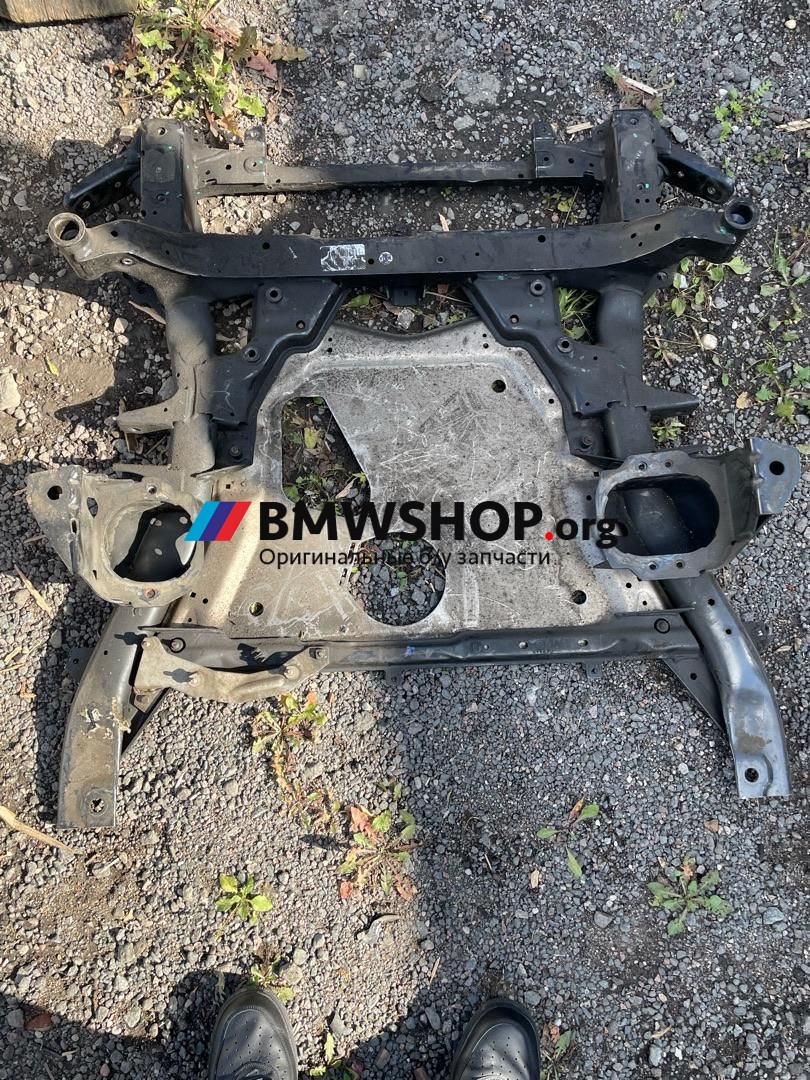 балка подвески передняя (подрамник) BMW X5 E70 [рестайлинг] 2012, 3.0 л., дизель, АКПП, серебристый, внедорожник 5 дв., правый руль, 31116779357