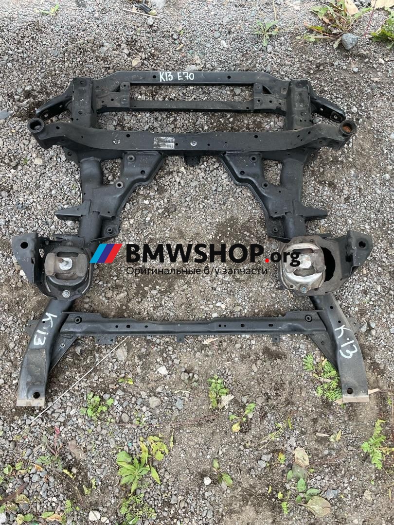 балка подвески передняя (подрамник) BMW X5 E70 [рестайлинг] 2012, 3.0 л., бензин, АКПП, shwarz 2 (668), внедорожник 5 дв., 31116779357