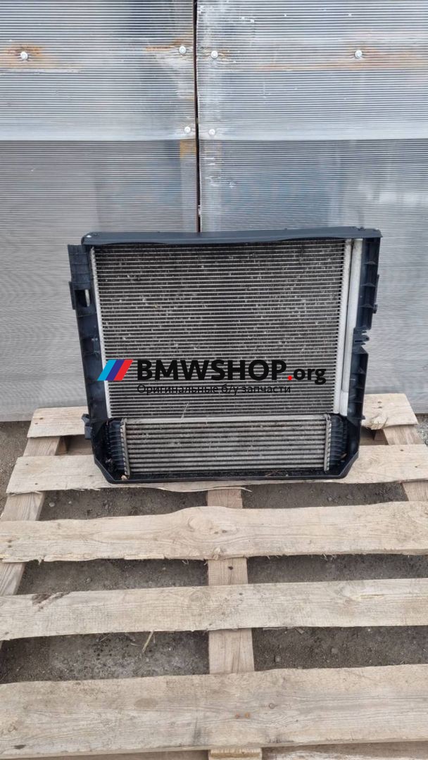 кассета радиаторов BMW X5 F15 2018, 3.0 л., N57 D30 A, дизель, АКПП, 475, полный привод, правый руль