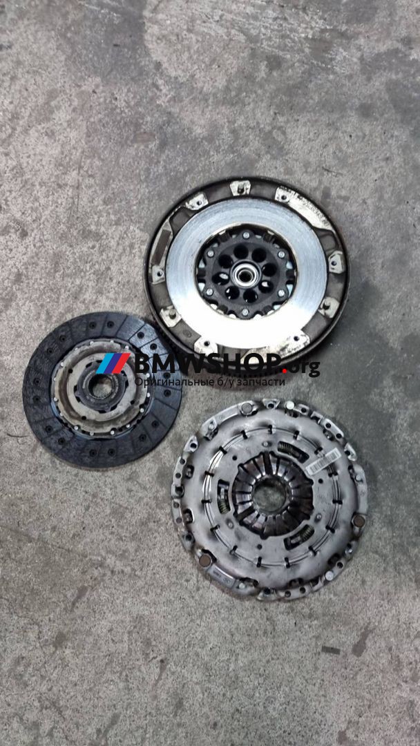 комплект сцепления BMW 3 серия F30/F31/F34 2013, 2.0 л., дизель, МКПП, белый альпин вайс 300, седан, правый руль, 7638349, 7641236, 7603849