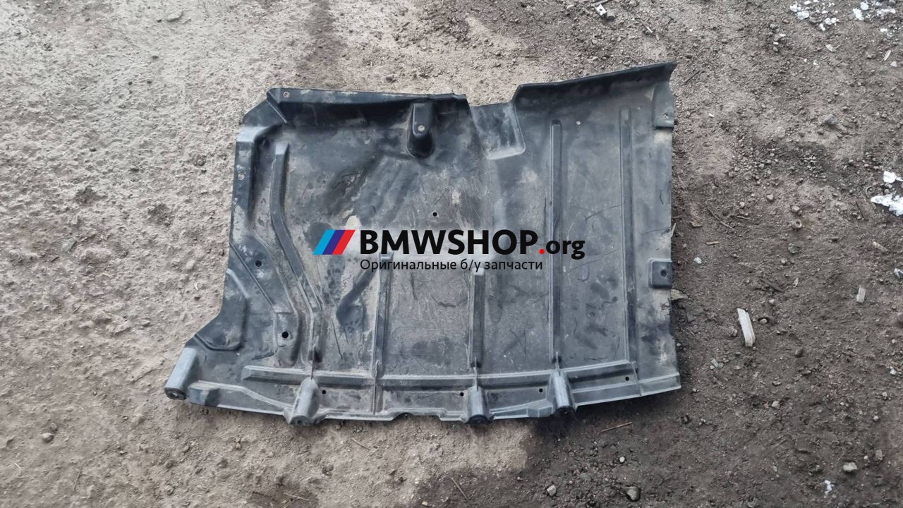 защита бампера заднего BMW 3 серия F30/F31 [рестайлинг] 2018, 2.0 л., B48 B20 A, бензин, правый руль, 7363203