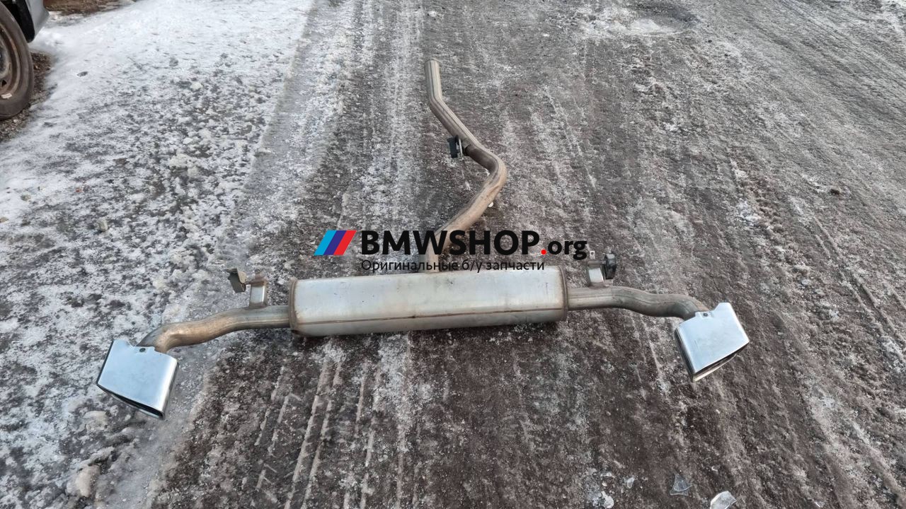 глушитель BMW X5 F15 2018, 3.0 л., N57 D30 A, дизель, АКПП, a96, полный привод, правый руль, 18308572489 - фото №1