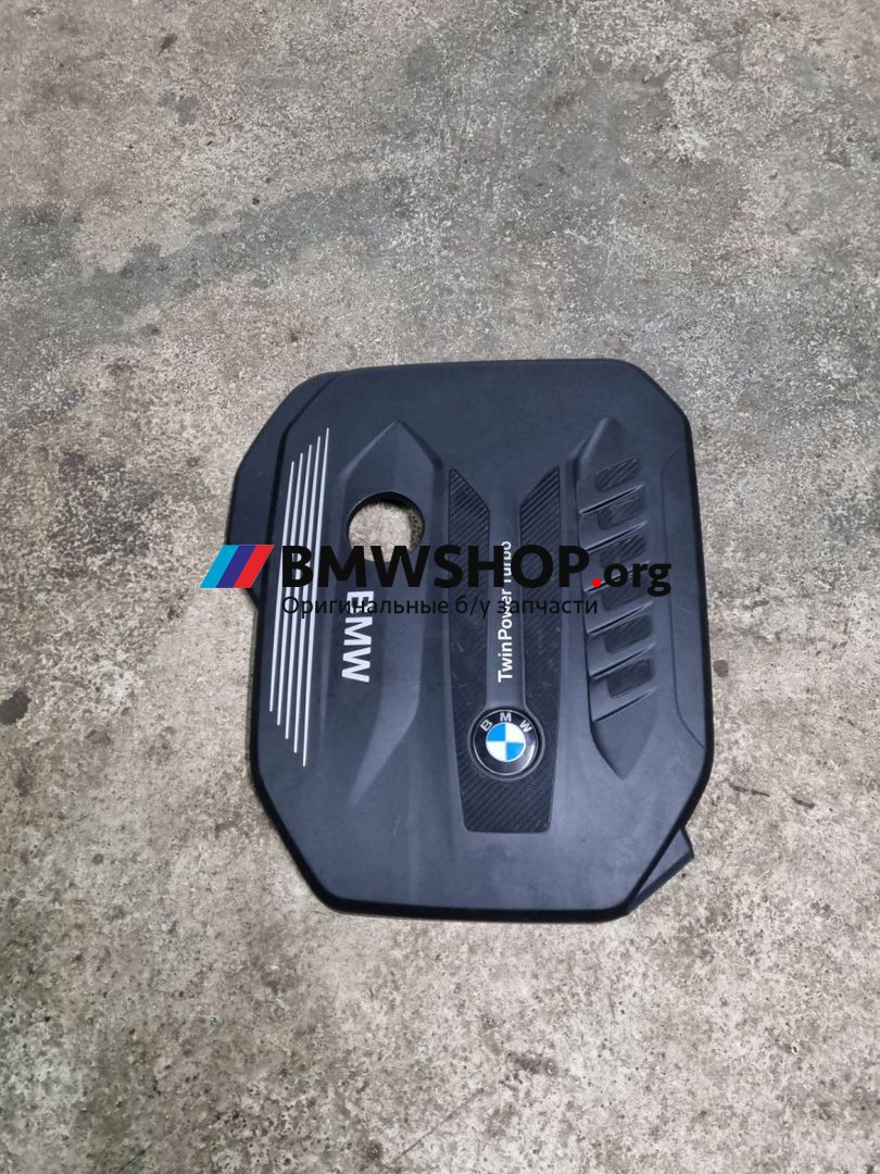декоративная крышка двигателя BMW 5 серия G30/G31 2017, 3.0 л., B57 D30 A, дизель, АКПП, универсал, полный привод, правый руль, 8571320