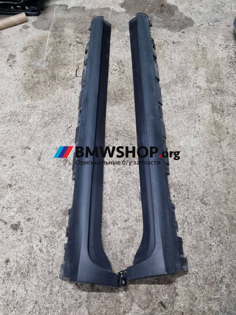 пороги (комплект) BMW X4 F26 2017, 2.0 л., B47 D20 A, дизель, АКПП, 51777210079, 51777210080