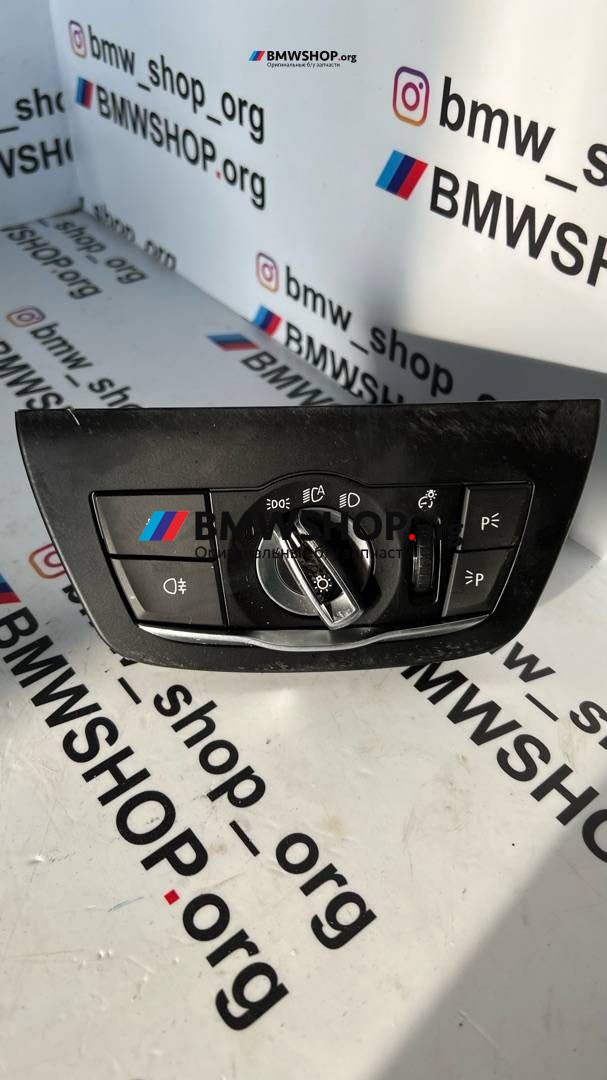 переключатель света BMW X3 G01 (2017 - 2026), 2.0 л., B47 D20 B, дизель, АКПП, black-sapphire metallic (475), полный привод, правый руль, 9472966