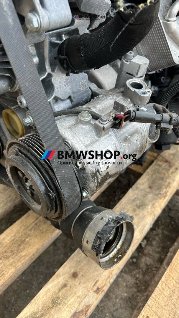компрессор кондиционера BMW X1 F48 2019, 2.0 л., B48 A20 A, бензин, АКПП, хетчбэк 5 дв., передний привод, правый руль, 64526842618